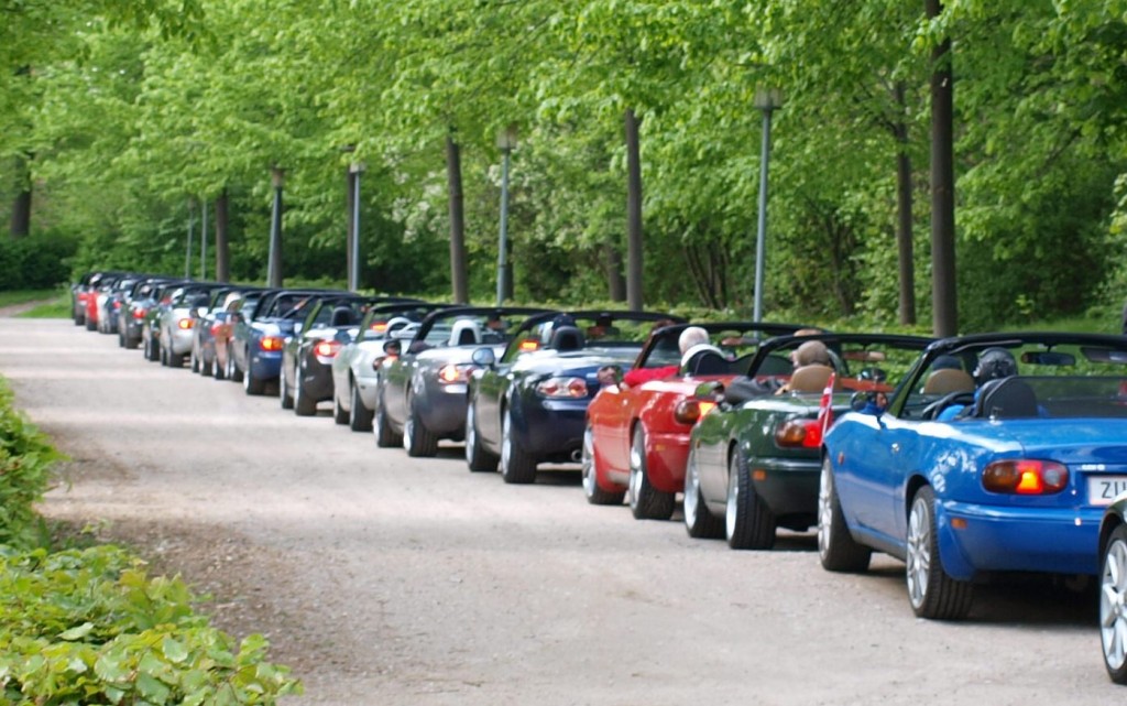 MX-5 klubbens jubilæumstur.